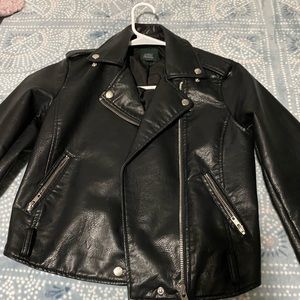 Faux Leather Jacket